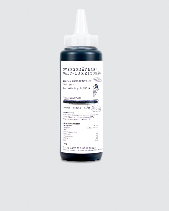 Svenskjävlar! Salty Liquorice Sauce